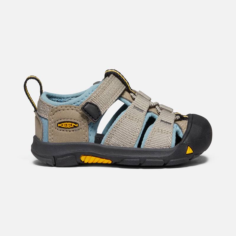 Keen Newport H2 Baby Sandalen Kinder DE-89026 Timberwolf/Smoke Blue - Keen Kinderschuhe Braun